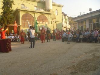 Köyde Mehterli Sünnet Düğünü İlgi Odağı Oldu