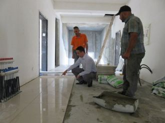 Kaymakam Üçgül Okul İnşaatında İncelemelerde Bulundu