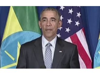 Obama Etiyopya’da Konuştu