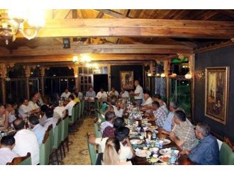Eski Develi Kaymakamı Enver Ünlü’ye Veda Yemeği