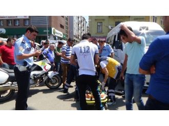 Giresun’da Trafik Kazası: 1 Yaralı