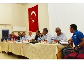 Başkan Sekmen, Muhtarlarla İstişare Yaptı