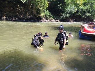 Düzce’de Balık Adamların Eğitimi Nefes Kesti