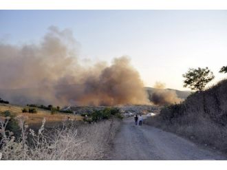 Moloz Çöplüğünde Büyük Yangın