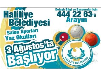Haliliye Belediyesi Yaz Spor Okulları Açılıyor
