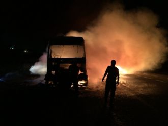 Sürücü Canını Zor Kurtardı