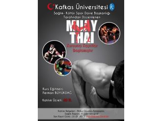 Kaü’de Muay Thaı Kursu Açılacak