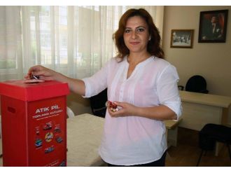 Bayraklı’da 5 Ton Atık Pil Toplandı