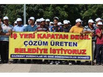 Hurdacılar Ve Geri Dönüşümcüler Sorunlarını Anlattı