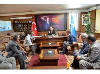 Muhtarlardan Başkan Bulutlar’a Teşekkür