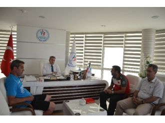 Coşkun Ve Topçu’dan Teşekkür Ziyareti