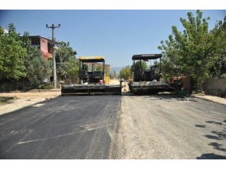 Orhangazi Caddeleri Asfaltlanıyor