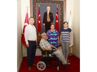 Büyükşehir’den Engellilere Akülü Sandalye