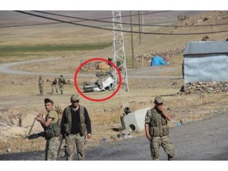 Karakola Saldıran Pkk’lıların Kaçtığı Araç Takla Attı: 3 Ölü