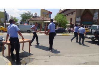 Erzincan’da Zabıtanın Masa Operasyonu