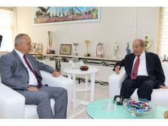 Özkök Paşa’dan Başkan Ergün’e Ziyaret