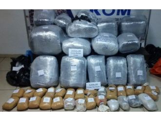 Antalya’da Helikopter Destekli Uyuşturucu Operasyonu