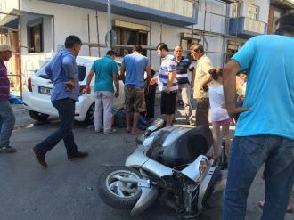 Çanakkale’de Trafik Kazası; 1 Yaralı