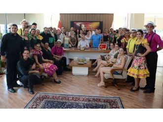 Başkan Özkan, Kostarika Ve Fransa’dan Gelen Misafirleri Ağırladı