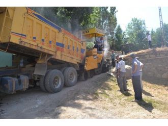 Muş’ta Asfalt Çalışması