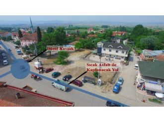 Kazımpaşa Mahalle Meydanında Çalışmalar Sürüyor