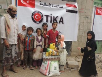 Tika’dan Yemen’deki 800 Aileye Gıda Yardımı