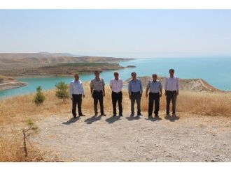 Samsat’ta Feribot İskelesinin Yapımına Başlandı