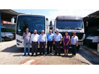 Lapseki Belediyesine Hibe Araç