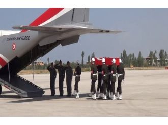Şehit Uzman Çavuşun Cenazesi Memleketine Gönderildi