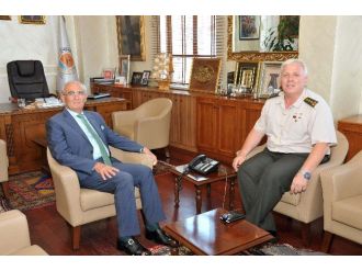 Yeni Jandarma Komutanından Yılmaz’a Ziyaret