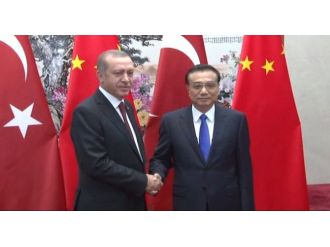 Erdoğan Çin Başbakanı İle Görüştü