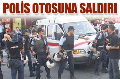 Polis otosuna silahlı saldırı 