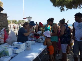 Didim’de Site Sakinlerinden Engelliler Yararına Kermes
