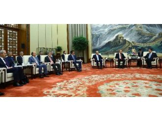 Erdoğan, Ulusal Halk Kongresi Başkanı Dejiang İle Görüştü