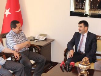 Bik Genel Müdürü Karaca, Vali Balkanlıoğlunu Ziyaret Etti