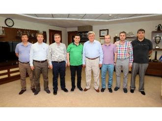 Başkan Karaosmanoğlu, Kepez Belediye Başkanını Misafir Etti