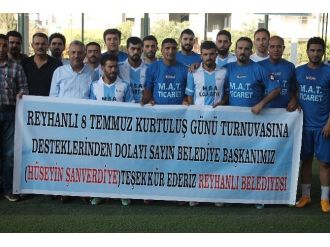 Reyhanlı’da Kurtuluş Futbol Turnuvası