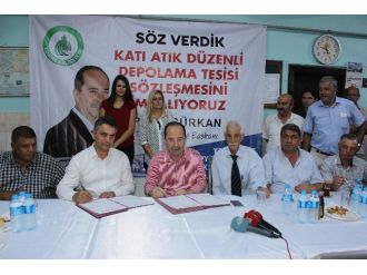 Edirne Katı Atık Düzenli Depolama Tesisi Sözleşmesi İmzalandı