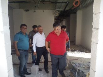 Reyhanlı Gençlik Merkezi İnşaatı Sürüyor