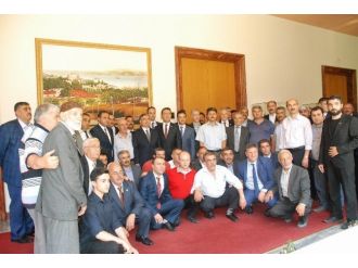 Hemşerileri Tbmm Başkanı Yılmaz’ı Ziyaret Etti