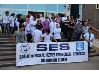 Ses Toplu İş Sözleşmesi İçin Basın Açıklaması Yaptı