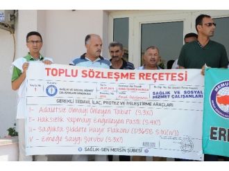 Sağlık-sen’den Toplu Sözleşme Reçetesi