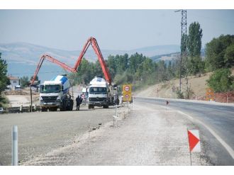 Tokat’ta Duble Yol Çalışması