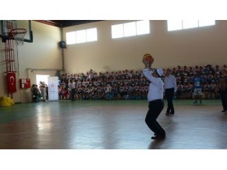 Başkan Çerçi’den Basket Şov