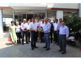 Aksu Kaymakamı Özgür’e Veda