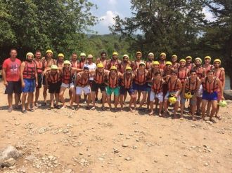 Manavgatsporlu Futbolcular Rafting Yaparak Stres Attı