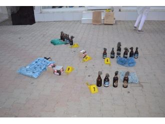 Mardin’de Molotof Kokteyli Ele Geçirildi