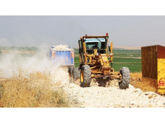 Haliliye Belediyesi Yol Yapım Çalışmaları Devam Ediyor