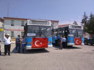 Yüreklerin Yandığı Bolu’dan Günün Anlamlı Fotoğrafı