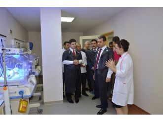 Batman’da Yeni Doğan Yoğun Bakım Ünitesi Açıldı